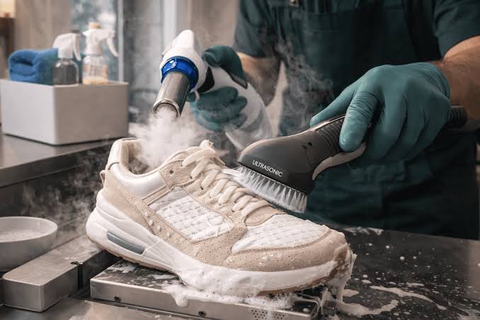 Shoe cleaning and restoration service